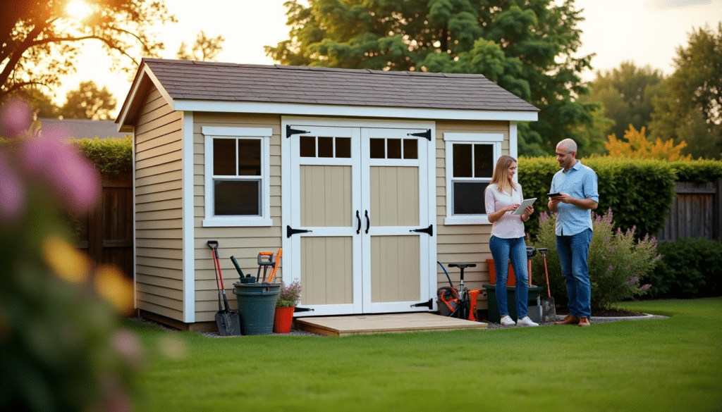 garden shed from lowes