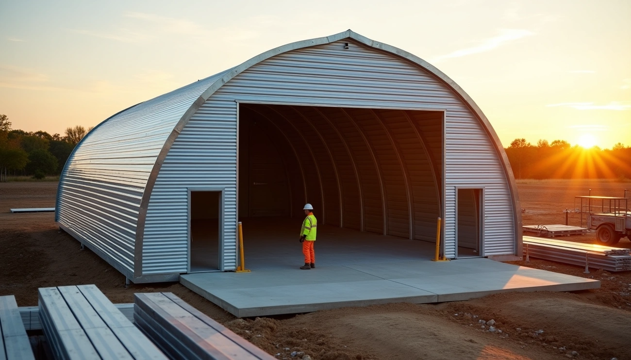 Quonset Hut Cost Calculator - ShedCalculator.com