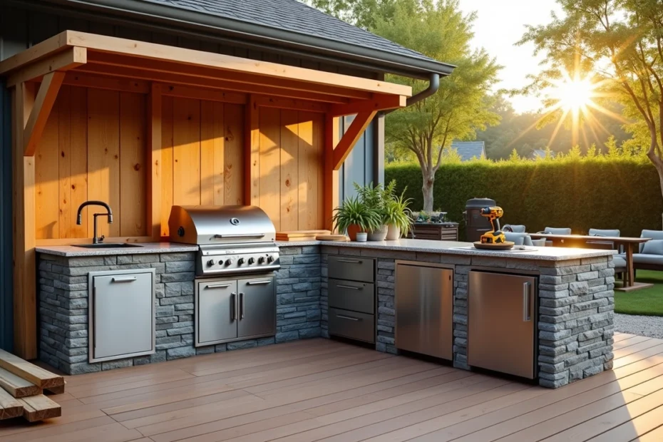 Your Dream Outdoor Kitchen: A Simple Weekend Building Guide