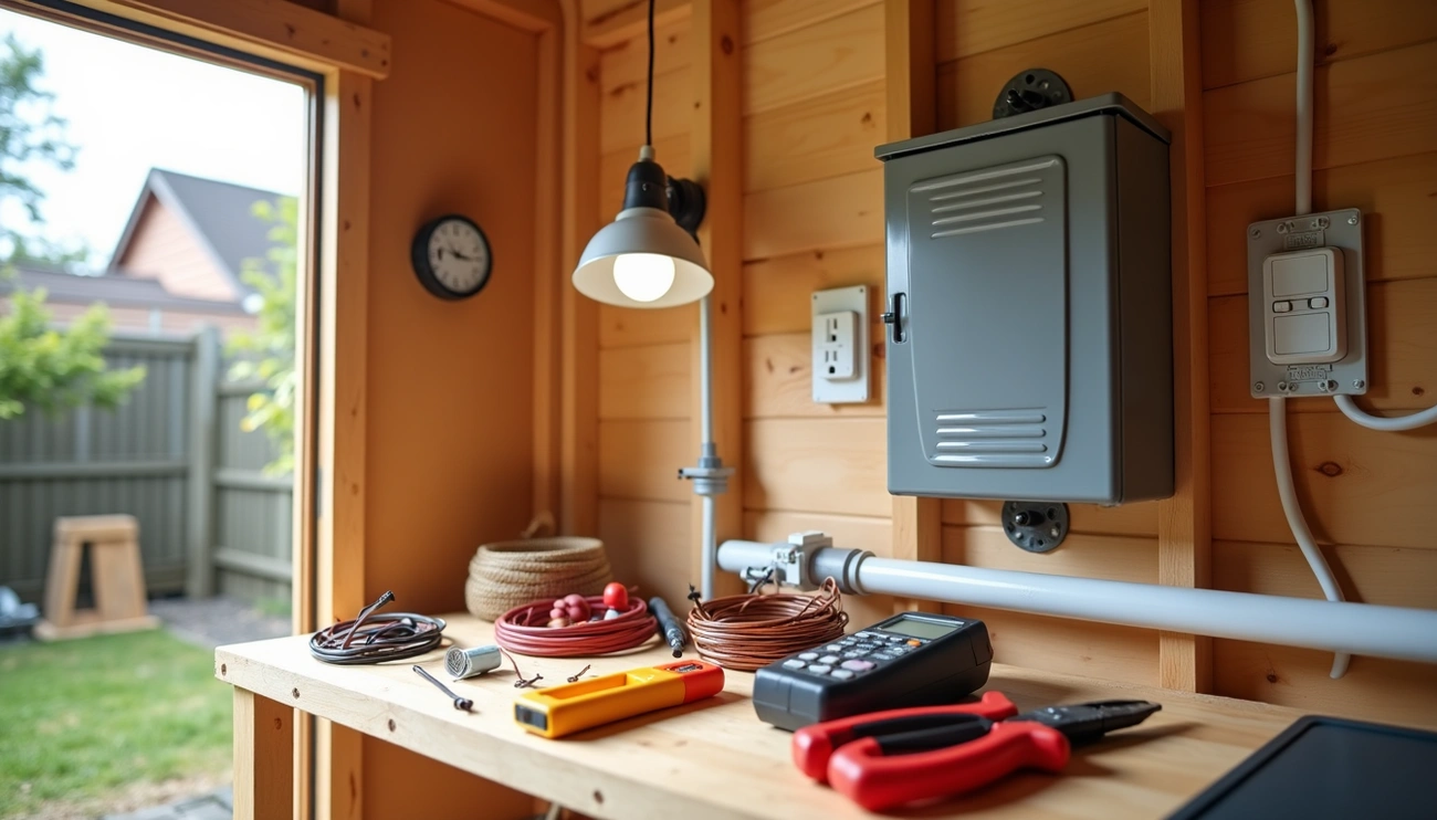 DIY Shed Wiring Made Easy