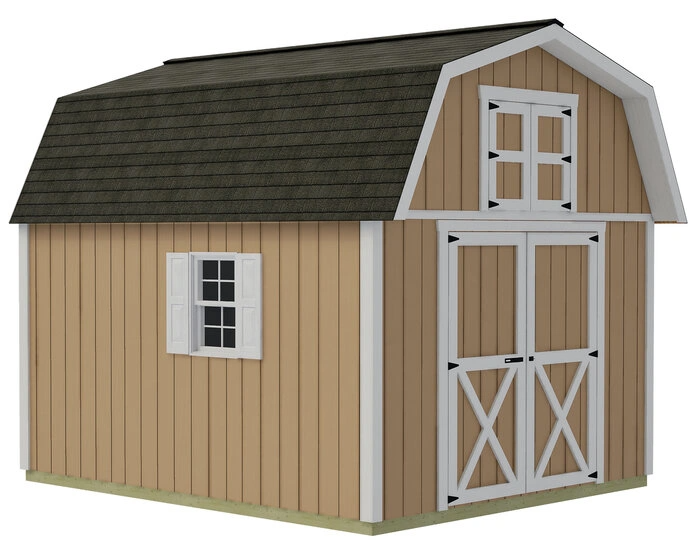 classic barn shed with loft