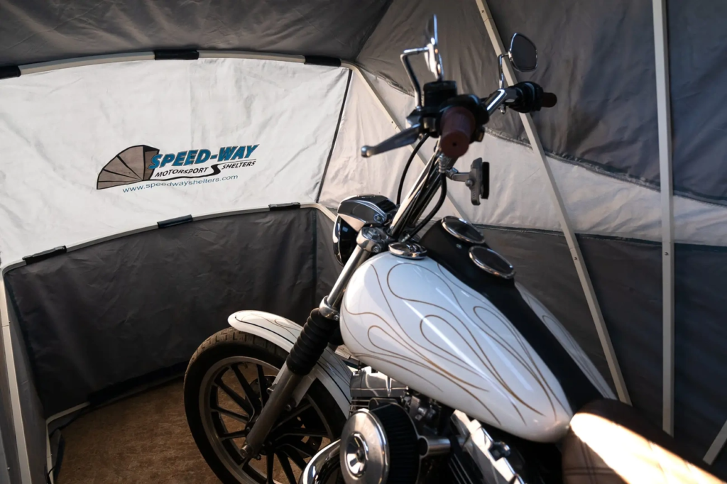 inside speedway shelter